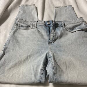 Banana Republic Women's Soft Blue Skinny Jeans